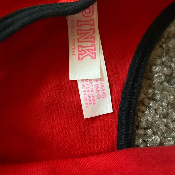 Pink VS Red Pink Nation Exercise Bra - Picture 3 of 3